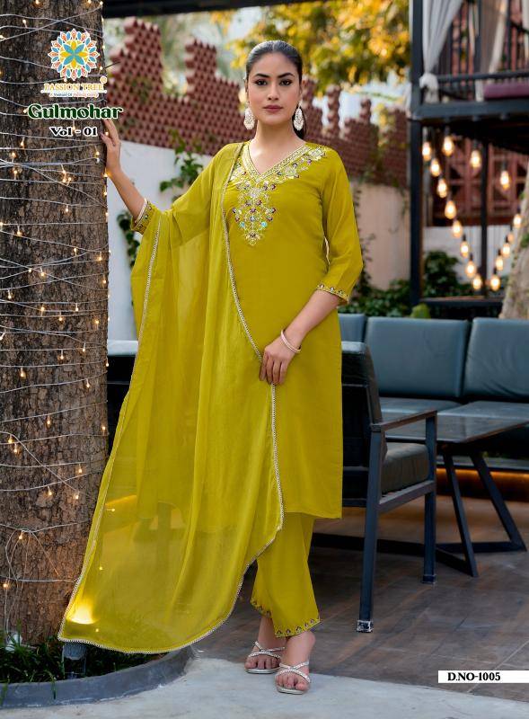 Passion tree gulmohar vol-1 Kurti dress material wholesale